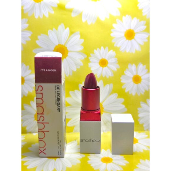 Smashbox Be Legendary Prime & Plush Lipstick IT'S A MOOD 0.14 oz FULL SIZE - Picture 3 of 7